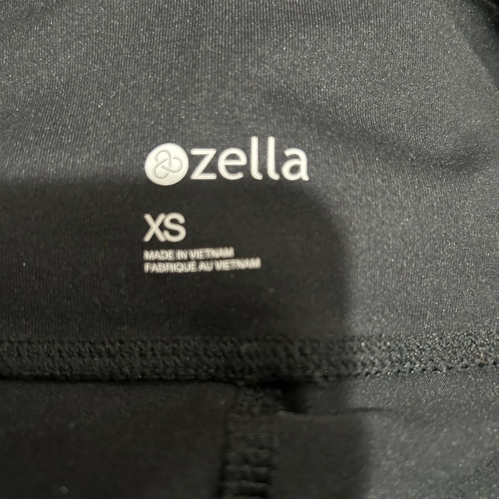 Zella Jet Black Active Leggings XS